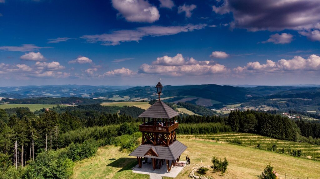 Rozhledna Maruška v Hostýnských vrších