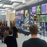 Pohled do expozice + - Zlín, sekce výtvarné umění, komentovaná prohlídka, foto Dalibor Novotný