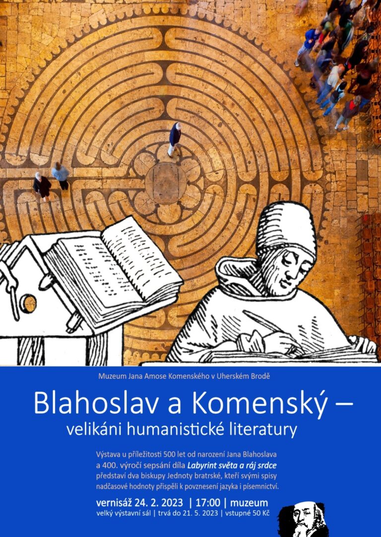 Výstava Blahoslav a Komenský – velikáni humanistické literatury