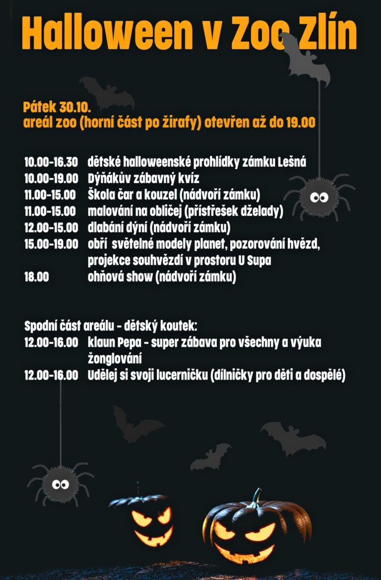 02 Halloween program pátek 30.10.