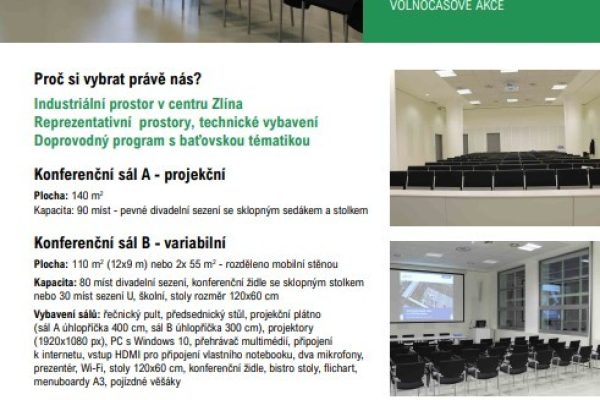 Konferenční prostory